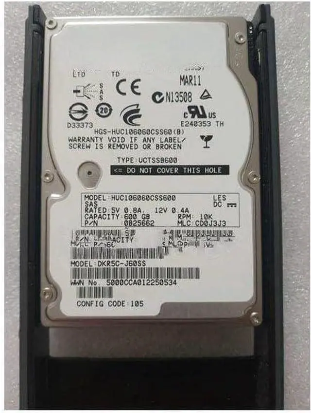 Main image of (NOT FOR HOME PC!) ForHDS 5541892-A R5C-J600SS 600G 10K SAS 2.5 inch Storage Hard Disk