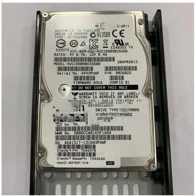Main image of (NOT FOR HOME PC!) for 7045230 7044376 900G 10K 2.5 SAS 6Gb DE2-24P Hard Drive