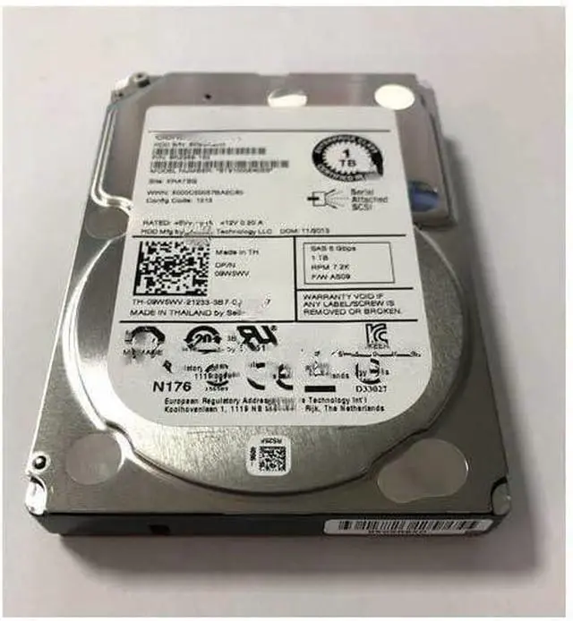 Main image of (NOT FOR HOME PC!) for 1 TB SAS 7.2 K ST91000640SS 2.5 -inch 09 w5wv Server Hard Drive