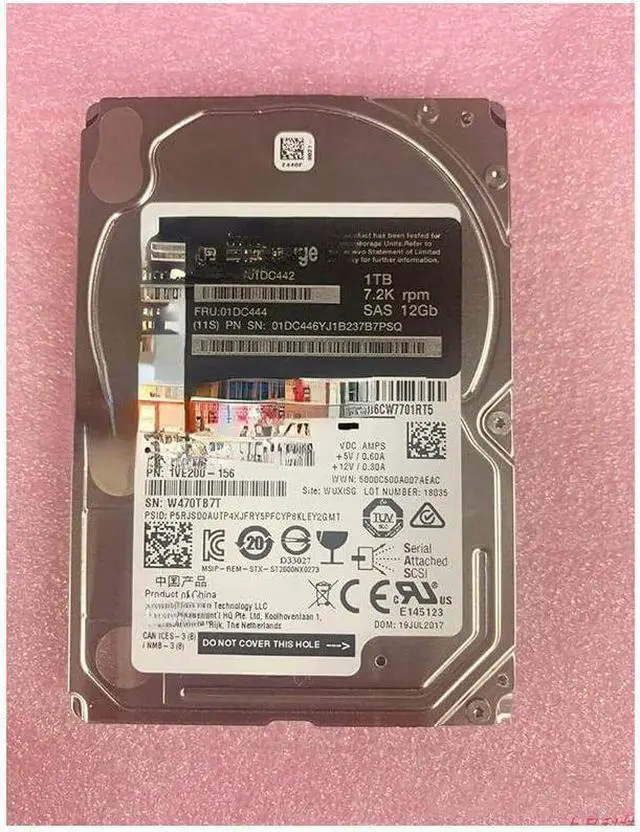 Main image of (NOT FOR HOME PC!) for 01DC442 01DC444 Hard Disk 1T SAS 12Gb DS4200 DS6200 DS2200