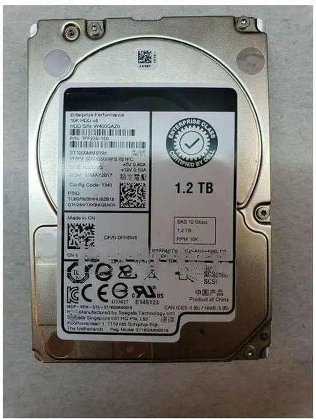 Main image of (NOT FOR HOME PC!) for Server Hard Drive 1.2TB 10K SAS 12G ST1200MM0198 0FR6W6 FR6W6