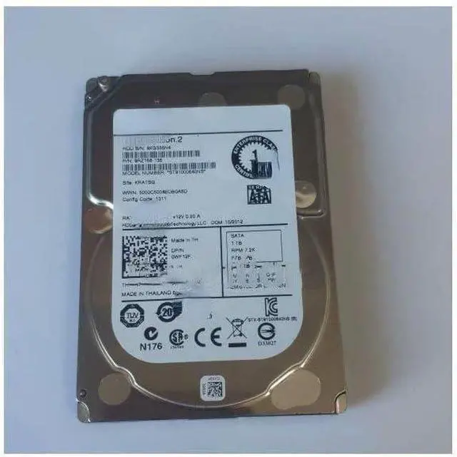 Main image of (NOT FOR HOME PC!) for 1TB 2.5 inch 7.2K SATA3 Enterprise Hard Drive ST91000640NS 0WF12F