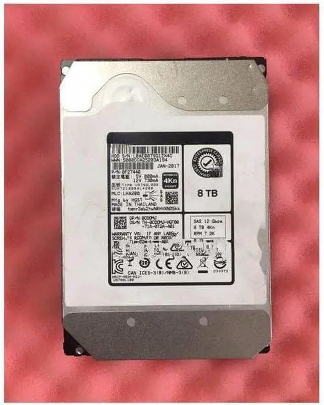 Main image of (NOT FOR HOME PC!) for HGST HUH721008AL4200 8T Hard Disk CDDMJ Enterprise SAS