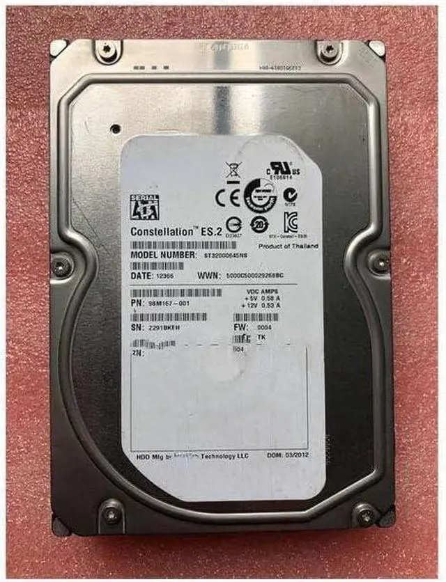 Main image of (NOT FOR HOME PC!) for ST32000645NS 2TB Enterprise Hard Drive 7200 RPM 3.5 inch ES 2T Hard Drive