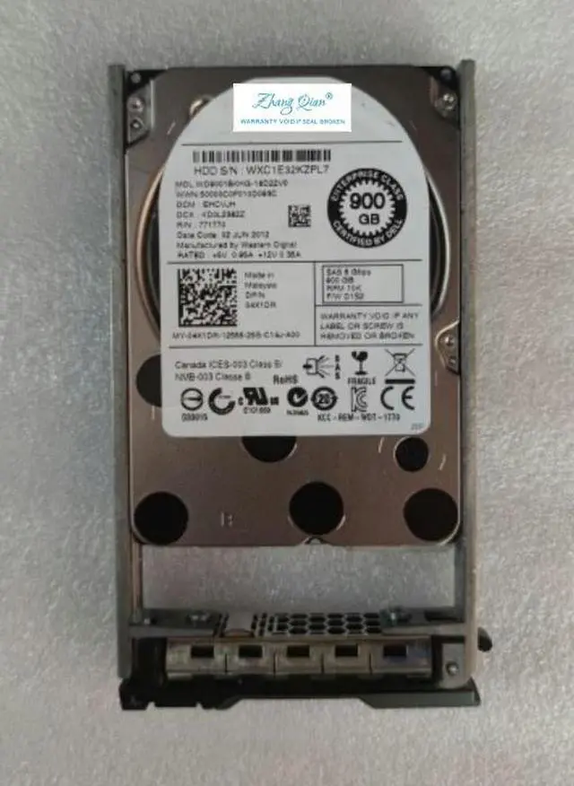 Main image of (NOT FOR HOME PC!) for 04X1DR 900G 10K 2.5 4X1DR R610 620 710 720 Hard Drive