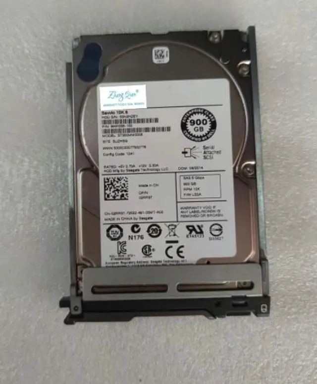 Main image of (NOT FOR HOME PC!) for 02RR9T 900G 10K 6G 2.5 inch R620 720 Server Hard Drive