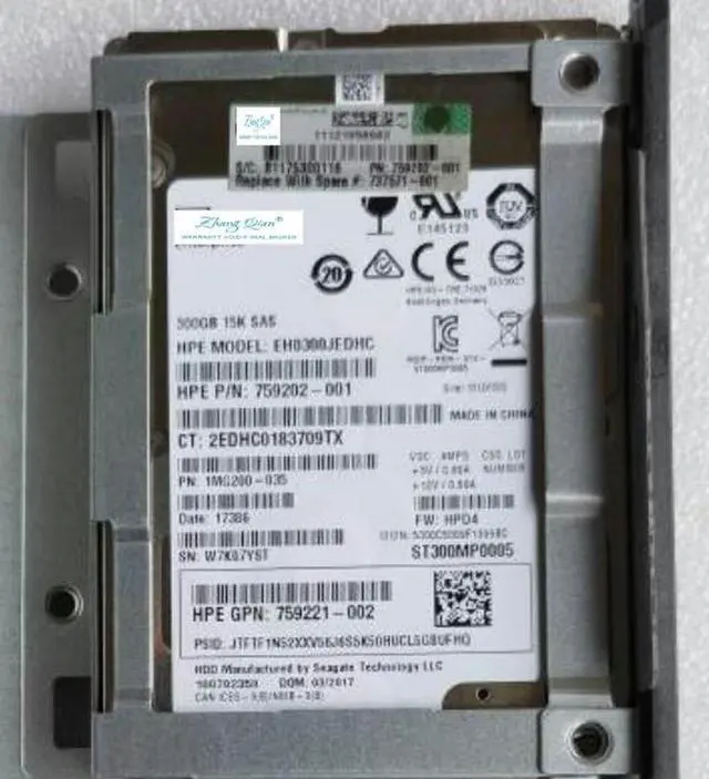 Main image of (NOT FOR HOME PC!) for 737571-001 300G 15K 2.5 Turn 3.5 737390-B21 G7 Hard Drive