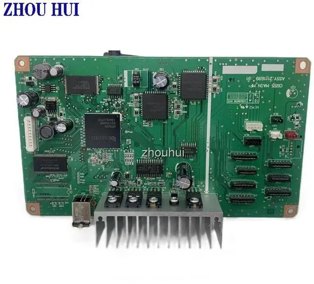 Alt view image 3 of 6 - MainBoard Old Model Version Motherboard UV printer Formatter Logic Board ForEpson R1390 1390 Printer