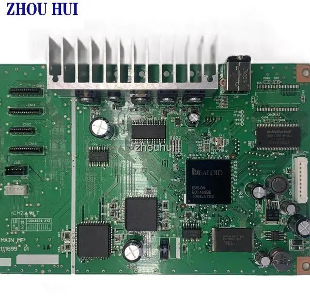 Alt view image 6 of 6 - MainBoard Old Model Version Motherboard UV printer Formatter Logic Board ForEpson R1390 1390 Printer