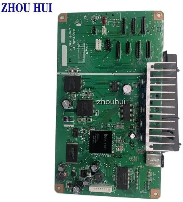 Alt view image 5 of 6 - MainBoard Old Model Version Motherboard UV printer Formatter Logic Board ForEpson R1390 1390 Printer