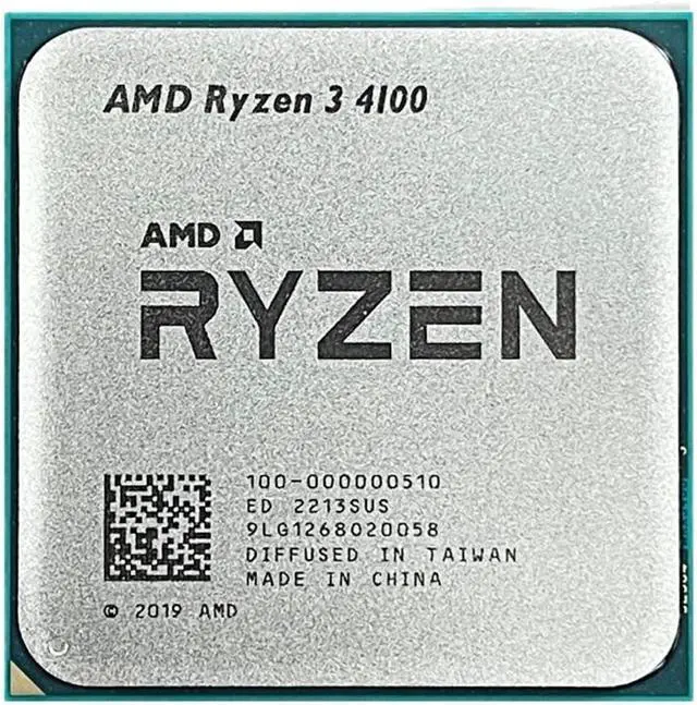 Main image of CPU A R 3 4100 CPU Processor N R3 4100 3.8 GHz 4-Core 8-Thread 100-000000510 65W Socket AM4