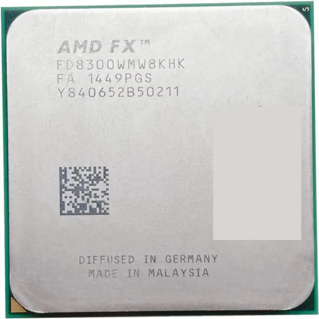 Main image of CPU A FX-8300 FX 8300 FX8300 3.3 GHz Eight-Core 8M Processor Socket AM3+ CPU 95W Bulk Package FX-8300