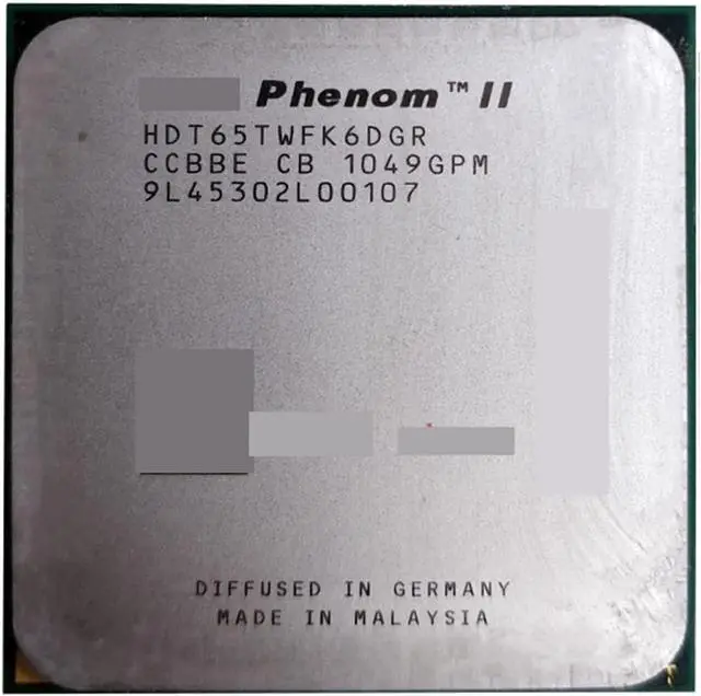 Main image of CPU ph X6 1065T X6-1065T 2.9GHz Six-Core CPU Processor HDT65TWFK6DGR 95W Socket AM3 938pin