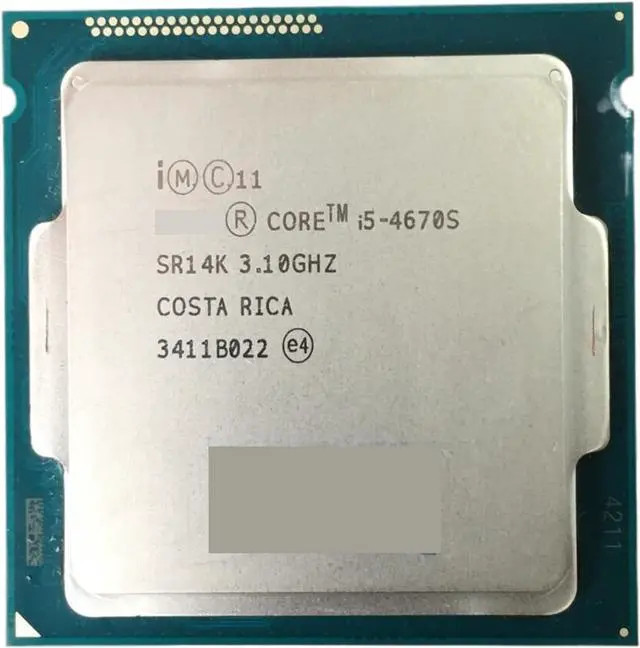 Main image of CPU c I5-4670S I5 4670S Processor Quad-Core LGA1150 Desktop CPU 2 Working Properly Desktop Processor