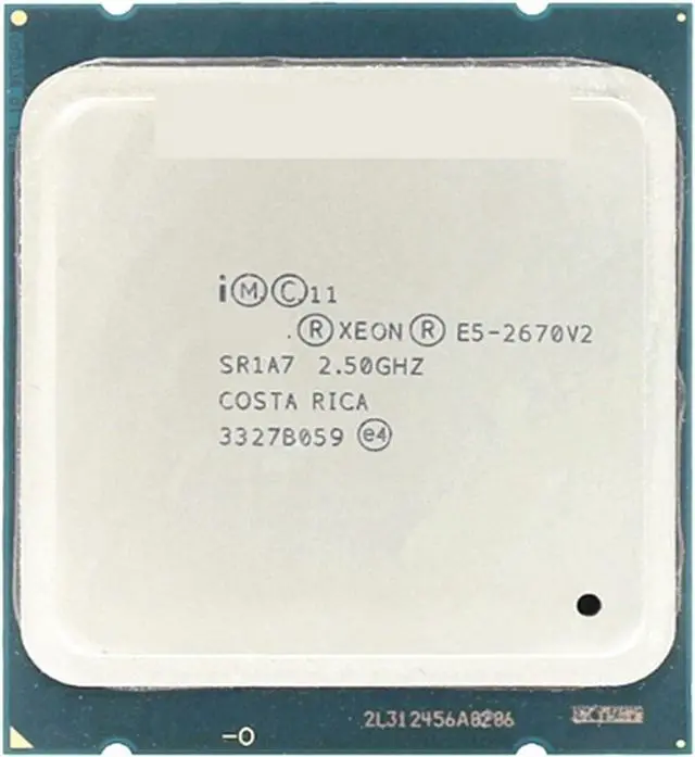 Main image of CPU E5-2670V2 Original Xeon E5-2670 V2 SR1A7 2.50GHz 10-cores 25M LGA2011 E5 2670 V2 Processor E5 2670V2