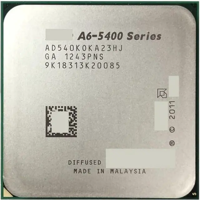 Main image of CPU A6-Series A6-5400 A6 5400 K 5400K 3.6 GHz Dual-core CPU Processor AD540KOKA23HJ / AD540BOKA23HJ Socket FM2