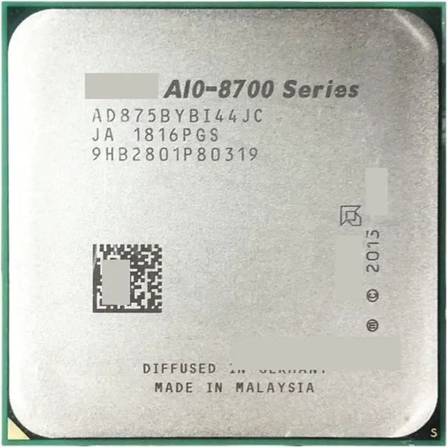 Main image of CPU A10-Series PRO A10-8750B A10 8750 3.6G 65W AD8750YBI44JC/AD875BYBI44JC Socket FM2+