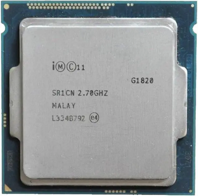 Main image of CPU G1820 2.7GHz 2M Cache Dual-Core CPU Processor SR1CN LGA 1150 Tray