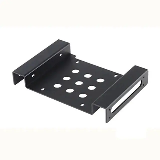 Alt view image 2 of 6 - Hard Disk Tray Holder Aluminum Frame 2.5 3.5 inch Laptop SSD Bracket Desktop SATA IDE HDD to 5.25 CD Driver Cradle Cooling Stand