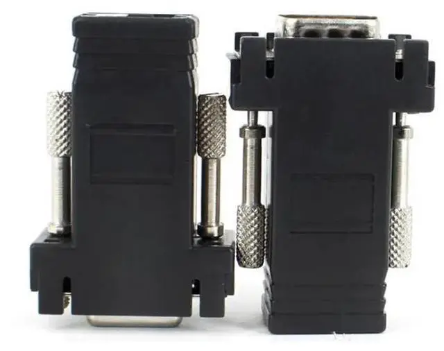 Alt view image 6 of 6 - VGA to RJ45 Converter Female Male LAN CAT 5E CAT6 Network Cable Adapter Ethernet Extender PC Analog VGA Connect Plug Switch