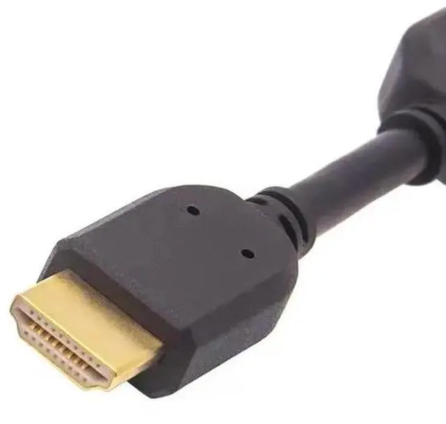 Alt view image 4 of 6 - with HDMI Male to HDMI-compatible Female Extend Cable Adapter Pure Copper Wire Splitter HDTV Computer Audio Video Convert Plug
