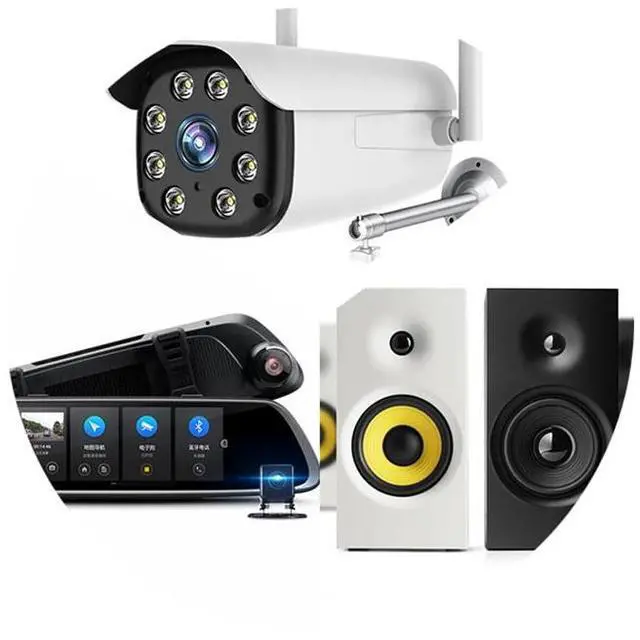 Alt view image 2 of 6 - 50 pcs Car GPS Video Cable 4 Sections Jack 2.5mm Plug to RCA Female Stereo Adatper Navigation Rear View Parking Camera AV Convert Wire