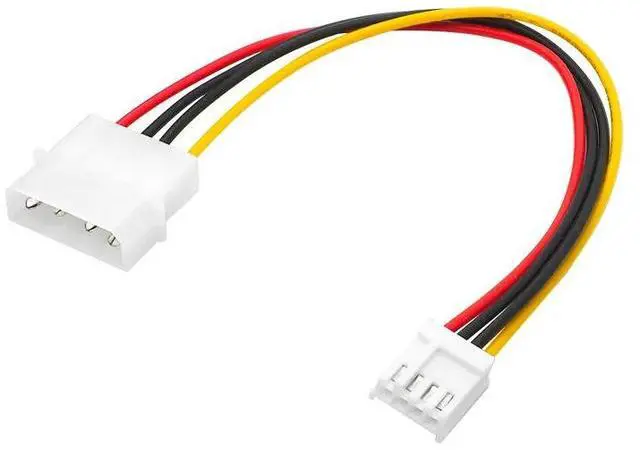 Main image of Big 4 Pin to Small 4Pin Convert Cable FDD Floppy Disk Drive Power Supply Wire Computer IDE to Power Connection Plug Cord 20CM