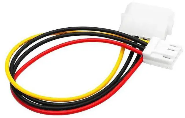 Alt view image 5 of 6 - Big 4 Pin to Small 4Pin Convert Cable FDD Floppy Disk Drive Power Supply Wire Computer IDE to Power Connection Plug Cord 20CM