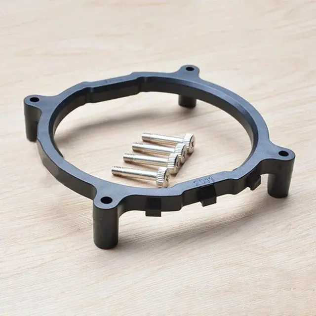 Alt view image 2 of 6 - CPU Cooling Rack Radiator PC Fan Bracket Stable Heatsink Holder ForIntel X79 X99 PC Motherboard LGA2011 Dock Support Screw