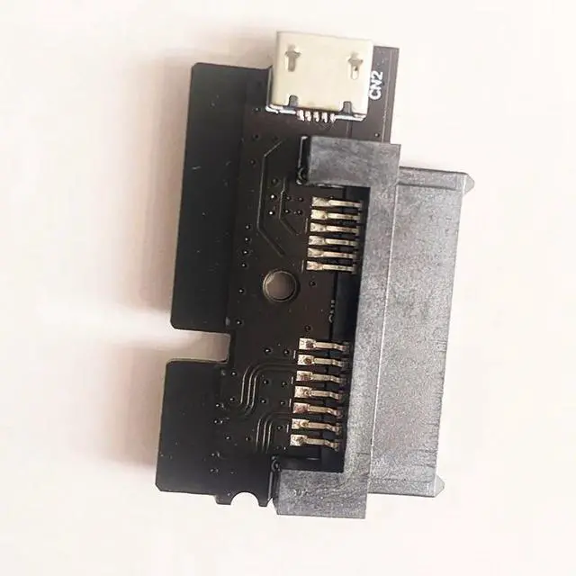 Alt view image 3 of 6 - SATA 13Pin Female to 22Pin Male Connector 2.5inch CD Drive Converter for Laptop Notebook Optical Drive Extend Adapter for Cable