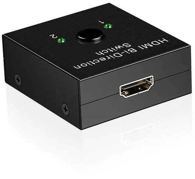 Alt view image 5 of 6 - Switch KVM HDMI-Compatible Splitter 4K Bi-Direction 1x2/2x1 Adapter For HDMI Switcher 2in1 Out For PS5/4 XBox TV Computer