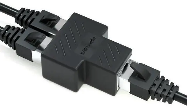 Alt view image 2 of 6 - RJ45 Gbps Network Cable Connector Extend Wire Adapter RJ45 8 Core Shielded Direct Head One Divided Two Converter Cable Splitter