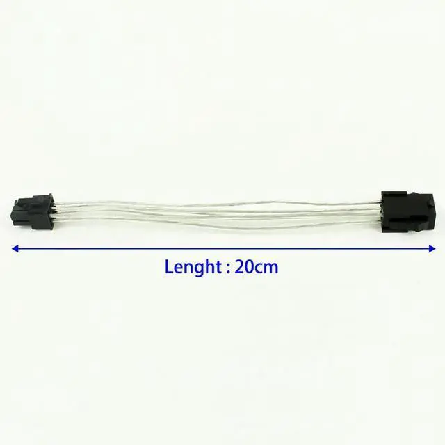 Alt view image 2 of 6 - 6 Pin Male to 6 Pin Female Cable Tinned Copper PCI Express Power Converter Cable Video Graphics Card 6Pin to  Pin PCI-E for PC