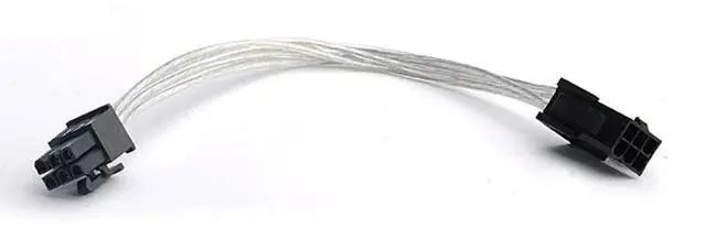 Alt view image 3 of 6 - 6 Pin Male to 6 Pin Female Cable Tinned Copper PCI Express Power Converter Cable Video Graphics Card 6Pin to  Pin PCI-E for PC