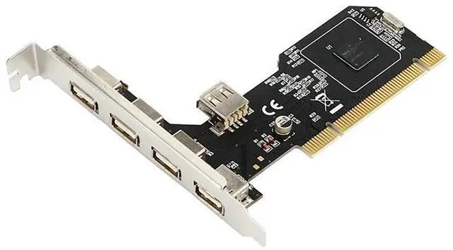 Alt view image 2 of 6 - PCI to USB Extend Card 5 Ports USB2.0 3.0 to PCI 32Bit Converter Adapter with NEC Chip for Desktop PC Computer