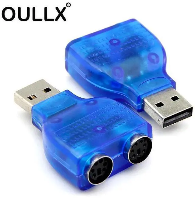 Main image of USB Male to Dual PS2 Female Cable Adapter Converter USB to Two PS2 Use For Keyboard Mouse Dock Adapter for PC Computer