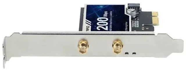 Alt view image 3 of 6 - WiFi 5 PCI-E Adapter AC1200 Wireless Network Card 2.4G/5GHz 802.11AC For Bluetooth 4.2 Desktop Windows 7/8/10/11