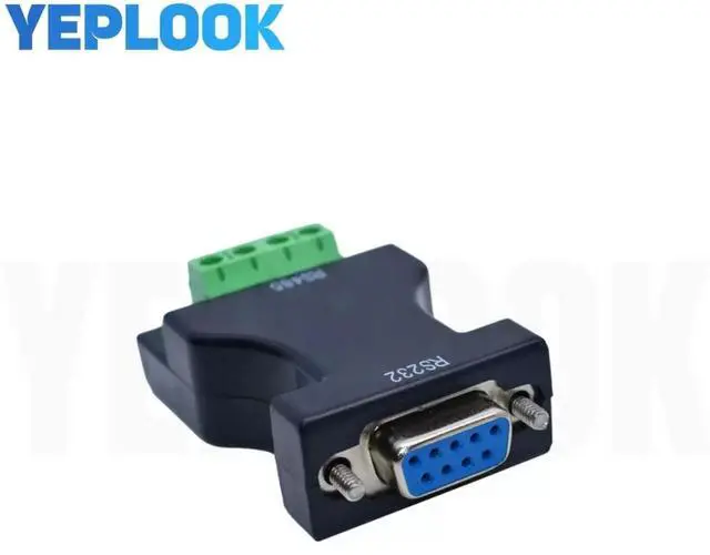 Alt view image 2 of 6 - RS-232 RS232 DB9 to RS-485 RS485 Industrial Grade Self-powered RS232/RS485 Terminal Block Interface Serial Adapter Converter