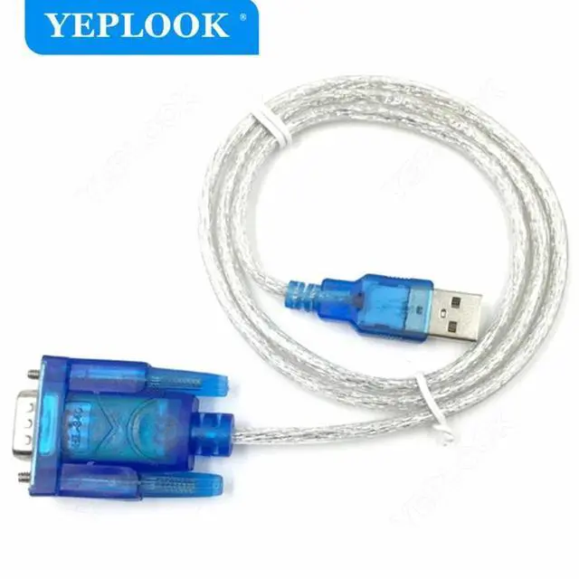 Alt view image 3 of 6 - USB2.0 to RS232 DB9 9Pin Male COM Port Serial Cable 0.8Meter with Female to Female Connector Chipset CH340 with CD Driver