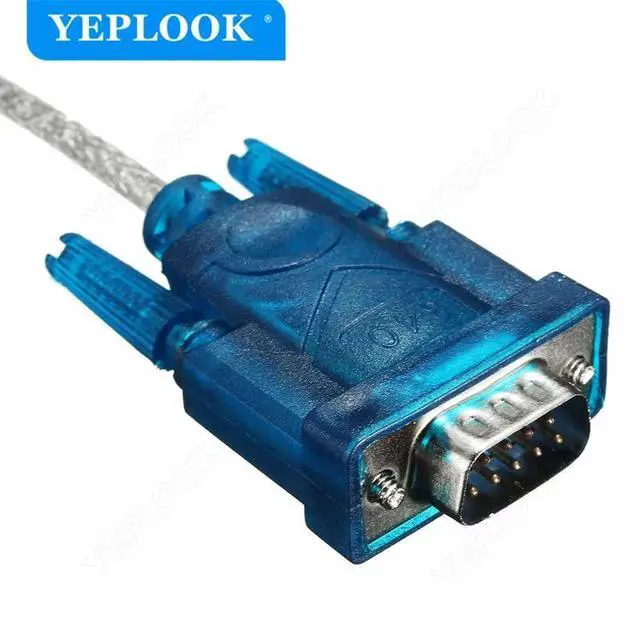 Alt view image 6 of 6 - USB2.0 to RS232 DB9 9Pin Male COM Port Serial Cable 0.8Meter with Female to Female Connector Chipset CH340 with CD Driver