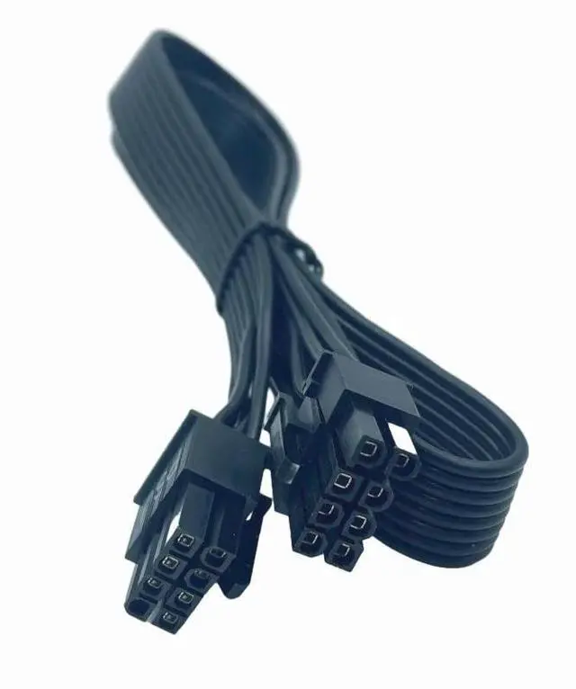 Alt view image 6 of 6 - PCI-E Single 8Pin 6+2Pin VGA Graphics Card GPU Power Cable for Antec EAG 750W, 650W, 550W PRO Earthwatts Gold Semi Modular Power