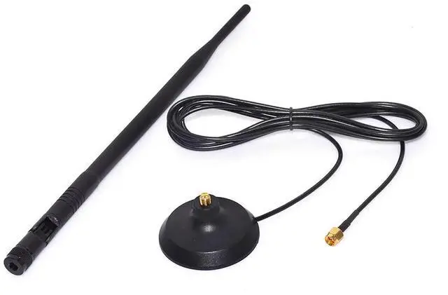 Alt view image 3 of 4 - 9dBi 2.4GHz Wide Band Omni Directional Wireless Signal Booster - SMA Male to Female GSM 3G 4G LTE WiFi Antenna Booster