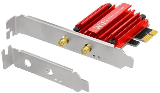 Alt view image 4 of 6 - WiFi 6E PCIe Card for Desktop PC,AX210 Tri Band WiFi Wireless Adapter with WiFi 6E Antenna, Bluetooth 5.3