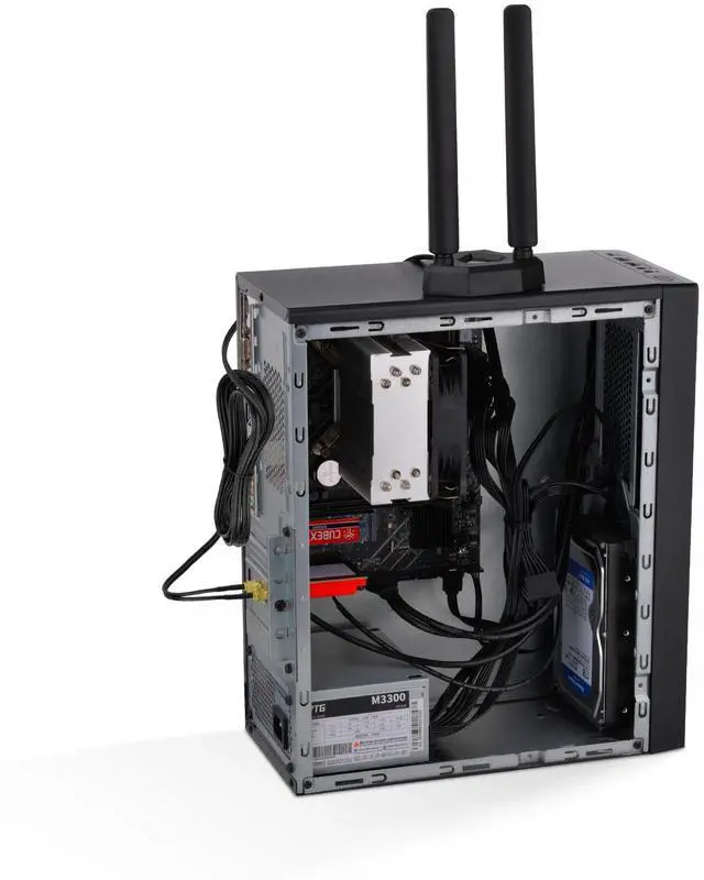 Alt view image 6 of 6 - WiFi 6E PCIe Card for Desktop PC,AX210 Tri Band WiFi Wireless Adapter with WiFi 6E Antenna, Bluetooth 5.3