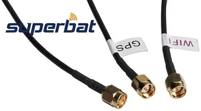 Alt view image 3 of 3 - Aerial Signal Booster Antenna Multi-band GPS Wifi Iridium with Three SMA Male Connectors for Enhanced Wireless Receptio