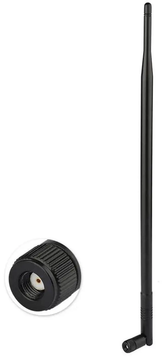 Alt view image 3 of 5 - 12dbi 2.4GHz Omni Aerial Booster WiFi Antenna RP-SMA Male 280cm Cable for IEEE 802.11b/g Wireless Router WLAN PCI Card