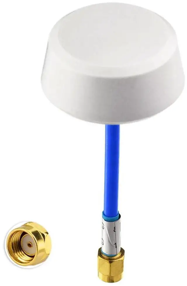 Main image of 3dbi 2.4GHz/5.8Ghz Dual Band WiFi Omni Booster Antenna Dimensional RP-SMA Male for 802.11a.b.g.n Equipment Aerial FPV