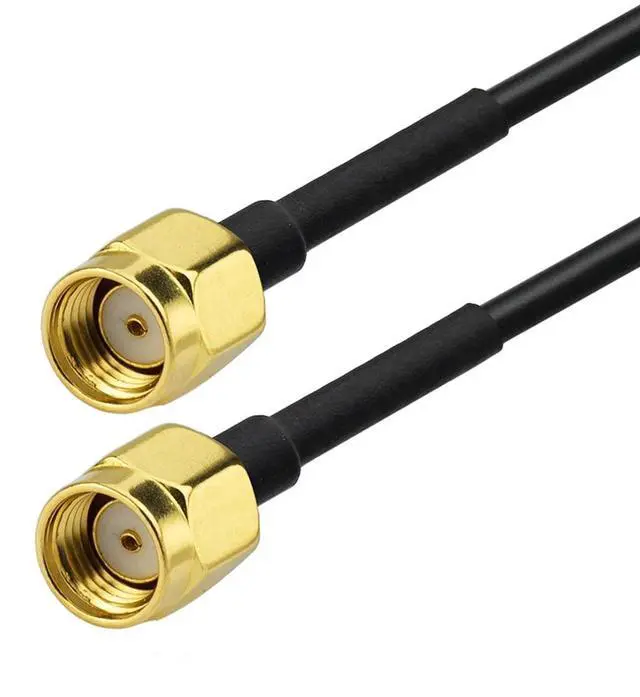 Alt view image 6 of 6 - WiFi 6E Tri-Band Antenna 2.4GHz 5GHz 6GHz Magnetic Base WiFi Antenna with RP-SMA Extension Cable for PC Desktop Compute