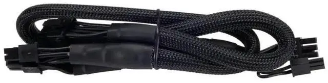 Alt view image 6 of 6 - ForCorsair PSU, PCIe Dual 8Pin 6+2Pin GPU Power Cable ForCorsair CX850M CX750M CX600M CX500M CX430M Modular Power, Sleeved Net