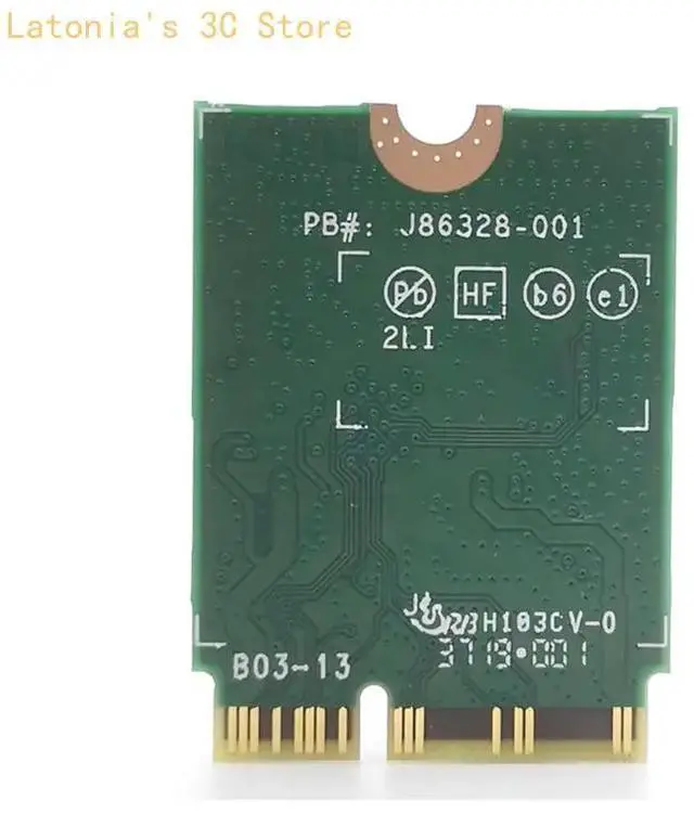 Alt view image 4 of 6 - X3UB Advanced AX201NGW Wireless Networking Card for Fast Internet Connection on Win10/11 M.2 CNVio2 Interfaced
